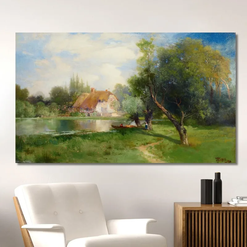Cerca De East Hampton Long Island Thomas Moran