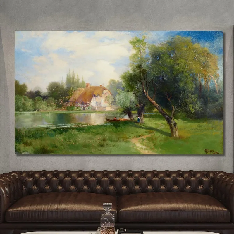 Cerca De East Hampton Long Island Thomas Moran