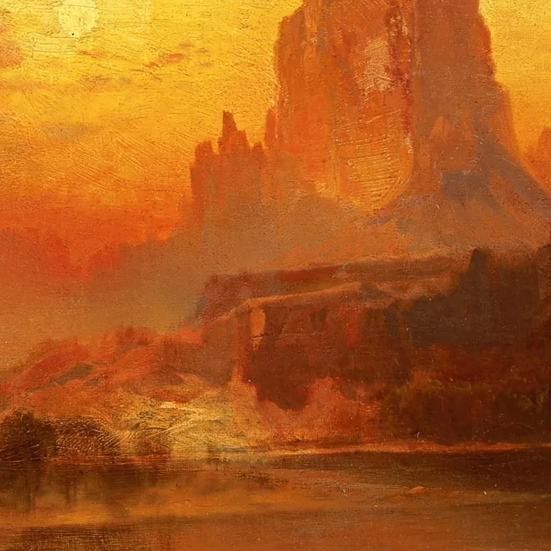 L'Heure D'Or Thomas Moran