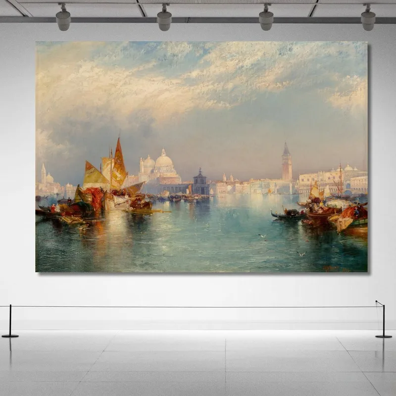 Escena Veneciana 2 Thomas Moran