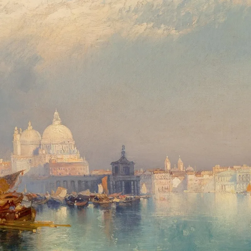 Escena Veneciana 2 Thomas Moran
