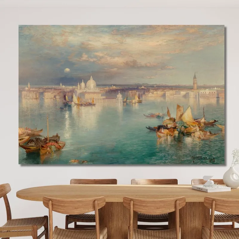 Escena Veneciana Thomas Moran