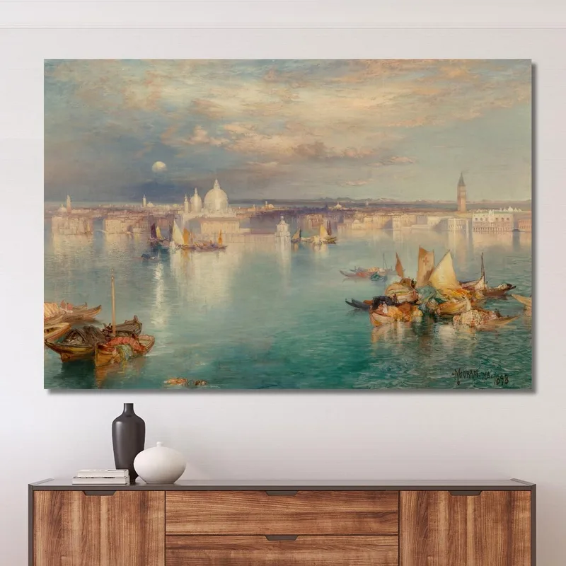 Escena Veneciana Thomas Moran