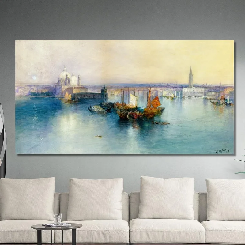 Venecia Desde La Torre De San Giorgio Thomas Moran