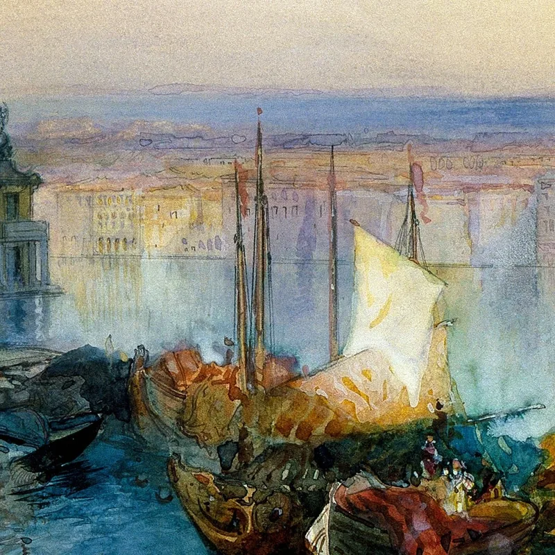 Venecia Desde La Torre De San Giorgio Thomas Moran