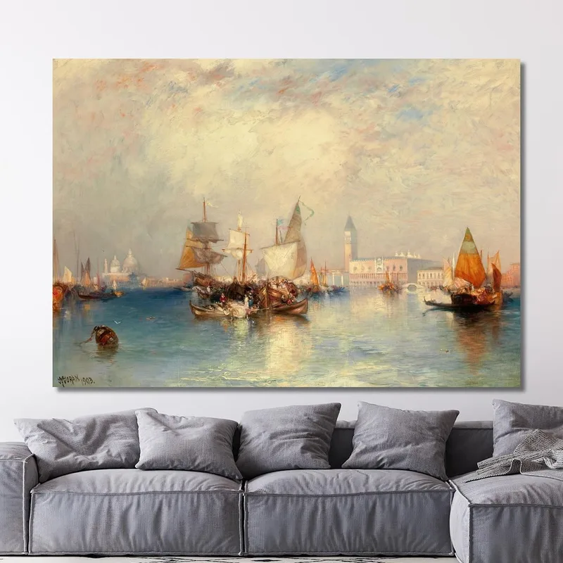 Gran Canal De Venecia Thomas Moran
