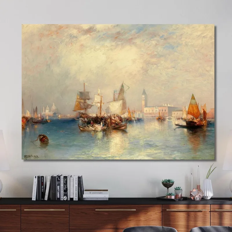 Gran Canal De Venecia Thomas Moran