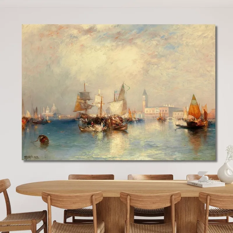 Gran Canal De Venecia Thomas Moran