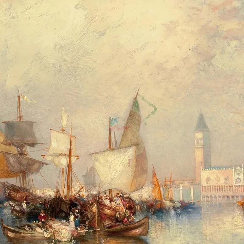 Gran Canal De Venecia Thomas Moran