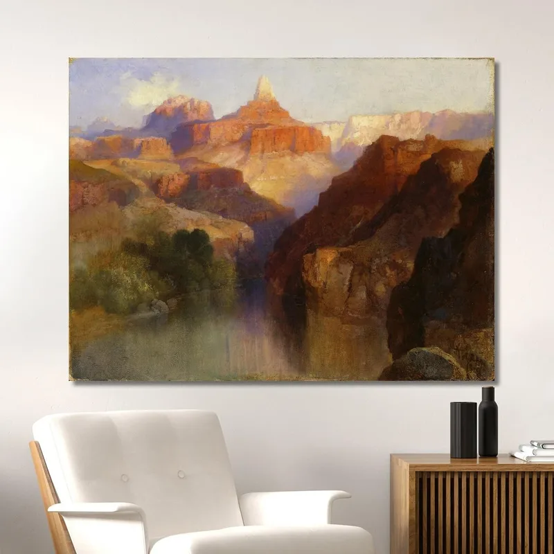 Pico Zoroastro Gran Cañón Arizona Thomas Moran