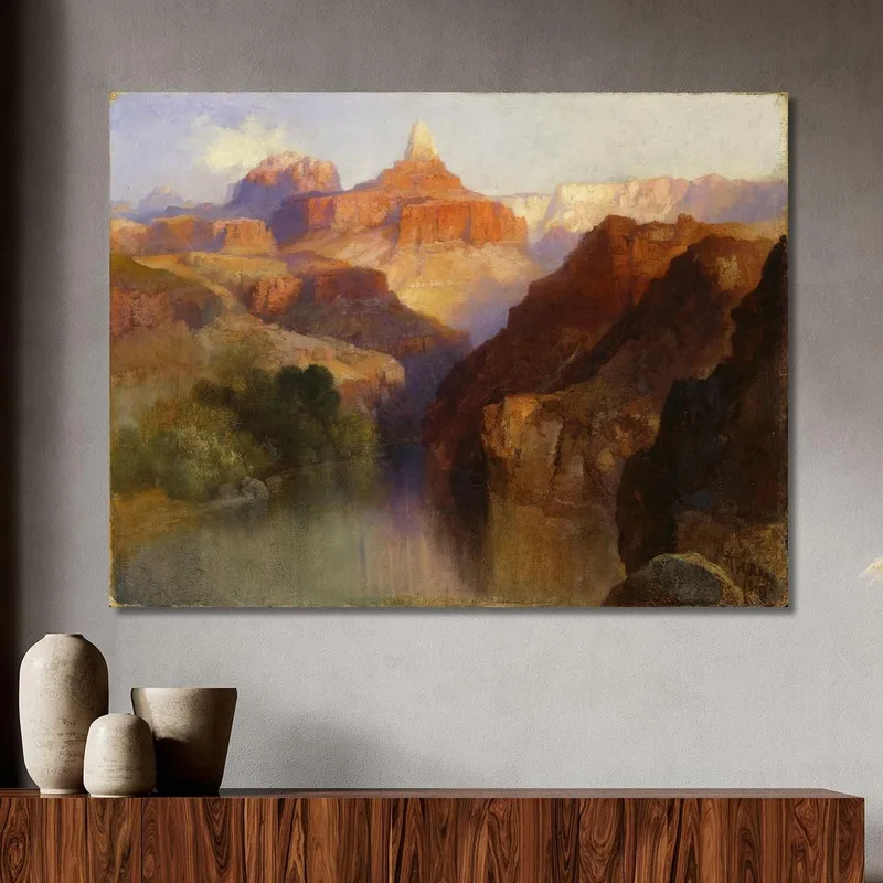 Pico Zoroastro Gran Cañón Arizona Thomas Moran