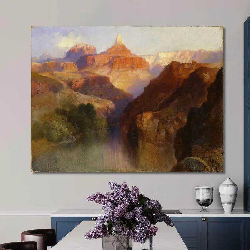 Pico Zoroastro Gran Cañón Arizona Thomas Moran