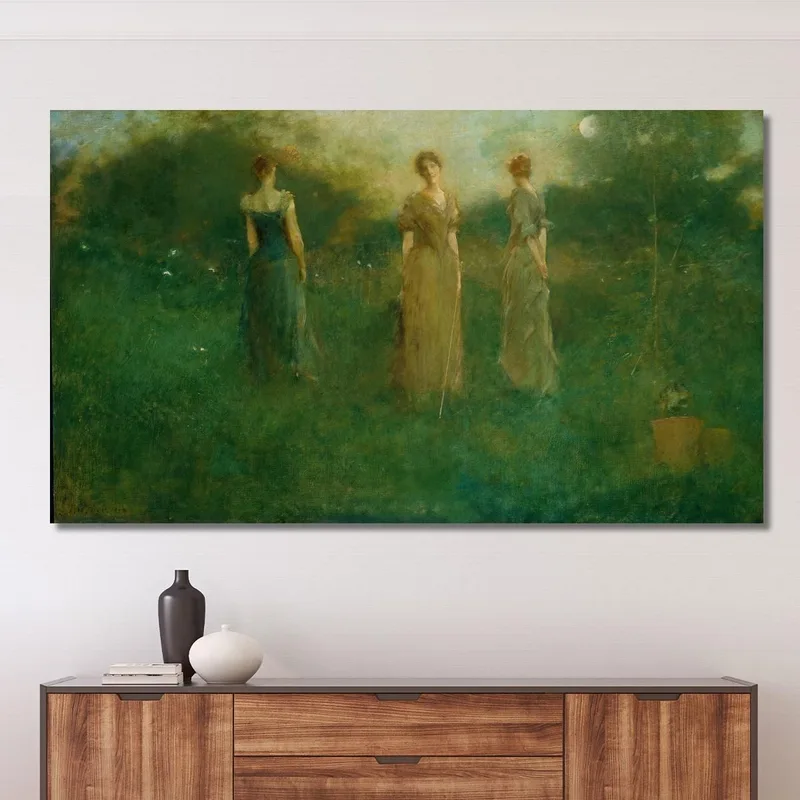 En El Jardín Thomas Wilmer Dewing