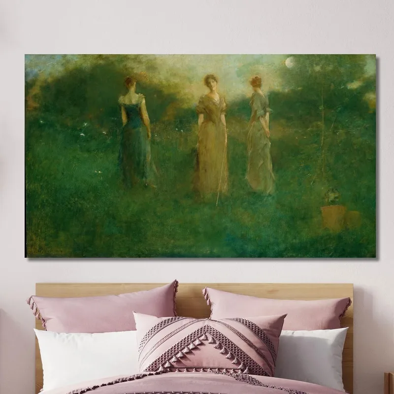 En El Jardín Thomas Wilmer Dewing