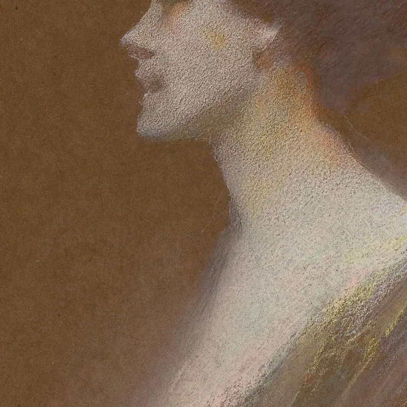 Retrato De Una Mujer Thomas Wilmer Dewing