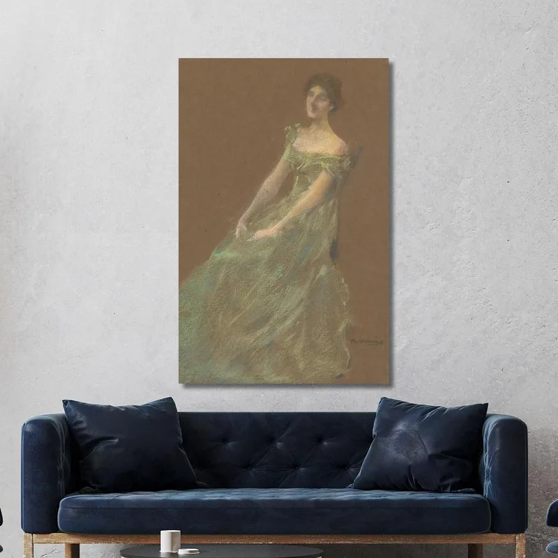 La Robe Verte Thomas Wilmer Dewing