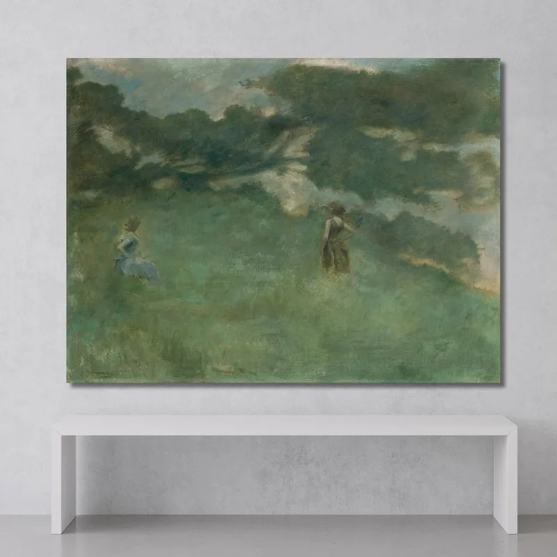 La Grive Solitaire Thomas Wilmer Dewing