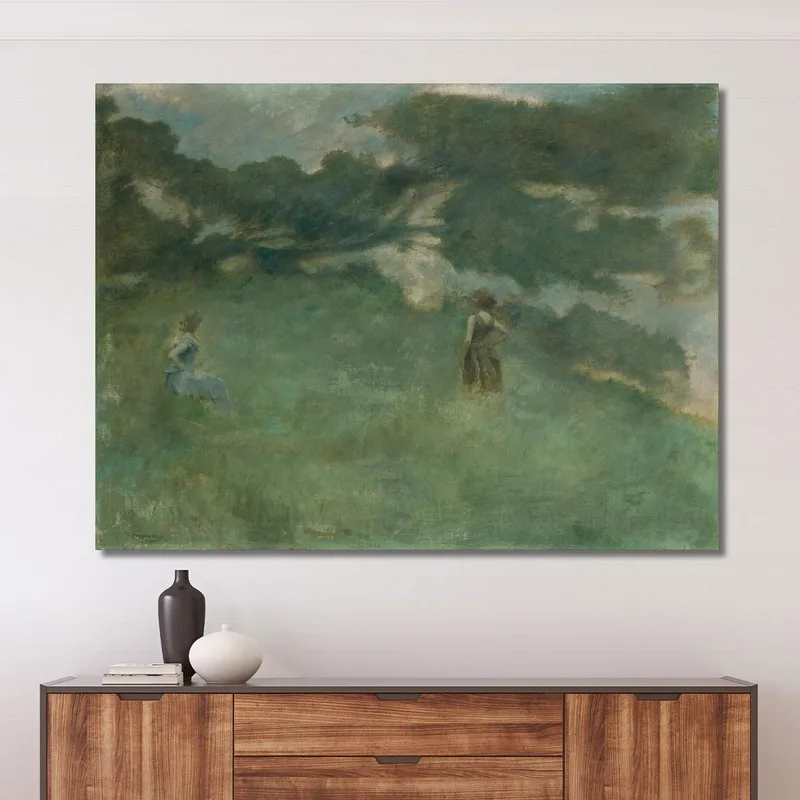 La Grive Solitaire Thomas Wilmer Dewing