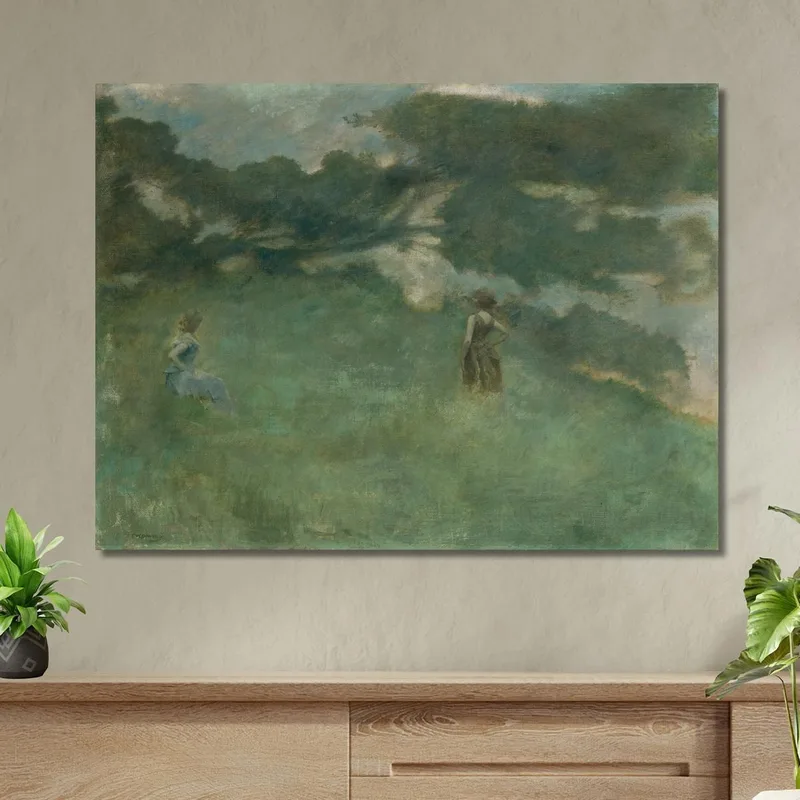 La Grive Solitaire Thomas Wilmer Dewing