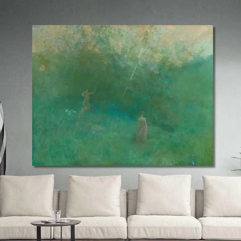 Le Bouleau Blanc Thomas Wilmer Dewing