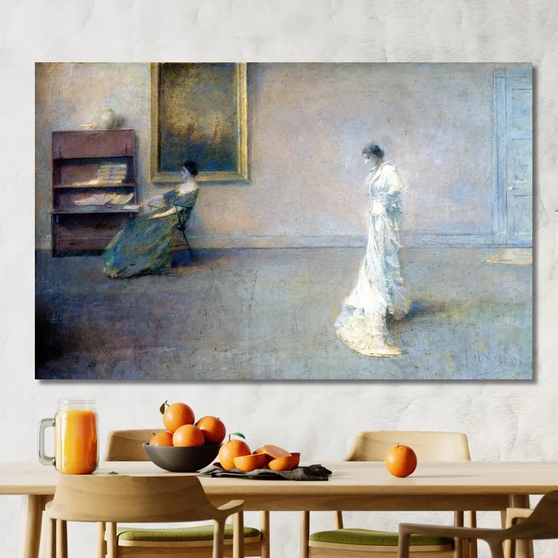 La Robe Blanche Thomas Wilmer Dewing