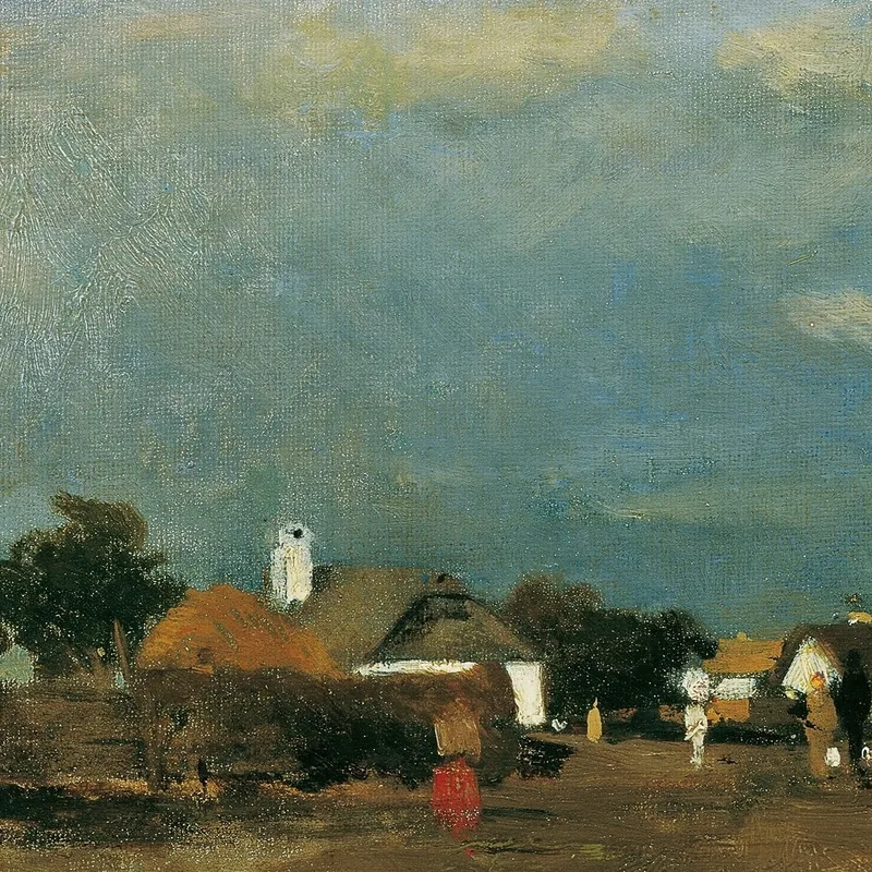 Landschaft In Der Puszta Szolnok Tina Blau