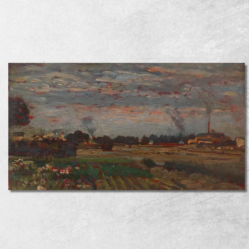 San Vito Presso Vienna Tina Blau quadro stampa su tela