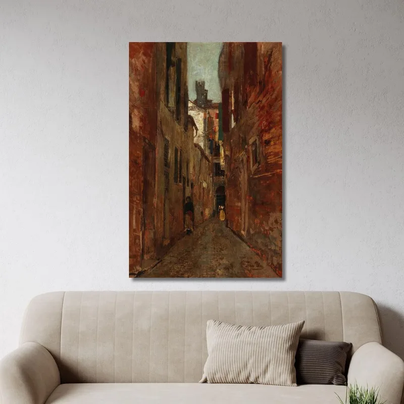 Scena Di Strada A Venezia Tina Blau