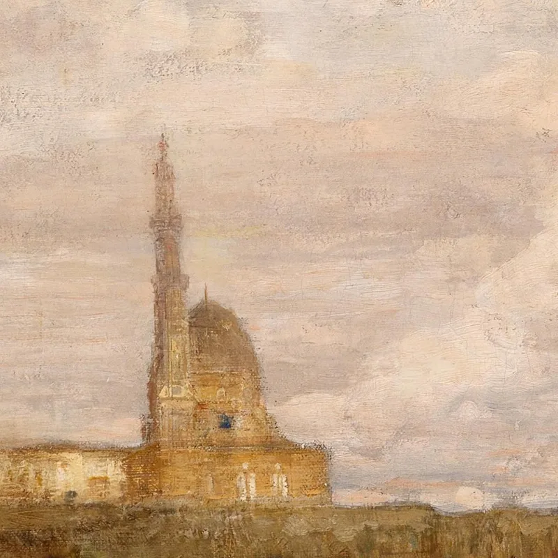 Palais Égyptien - Exposition Universelle De 1873 À Vienne Tina Blau