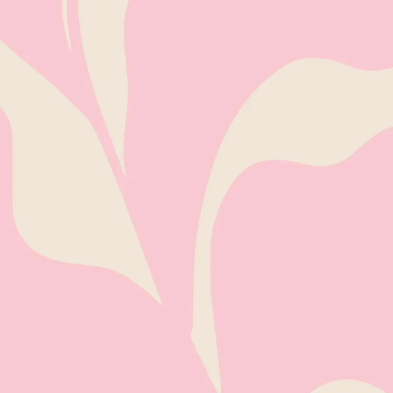 Fine art print pink leaf silhouette