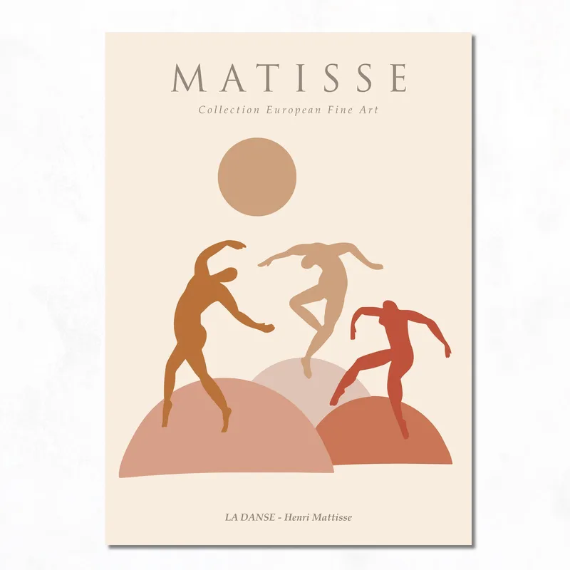 La Danse Figures Abstraites tableau sur toile