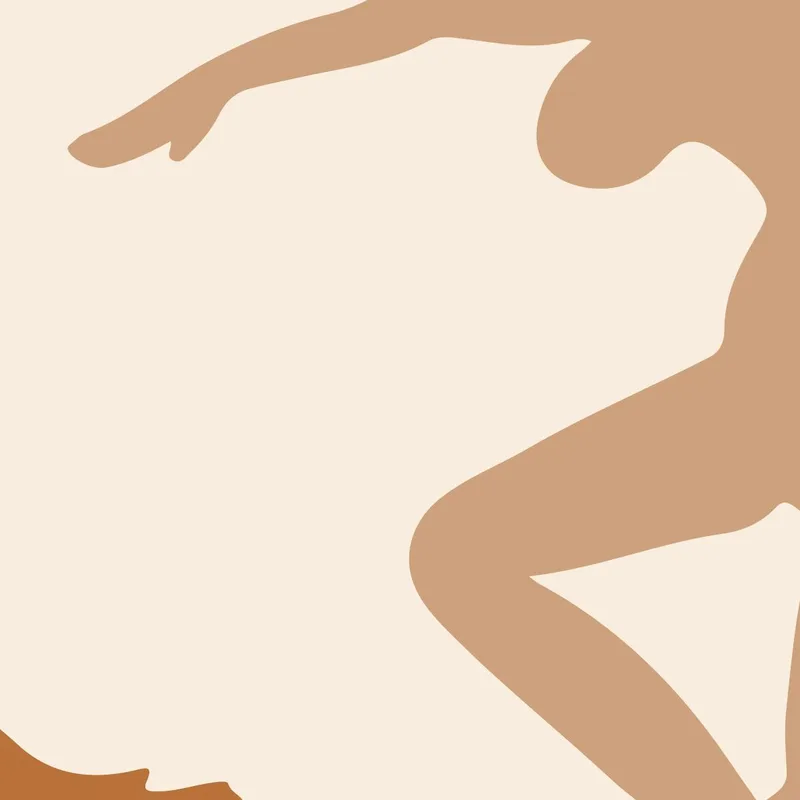 La Danse Figures Abstraites tableau sur toile