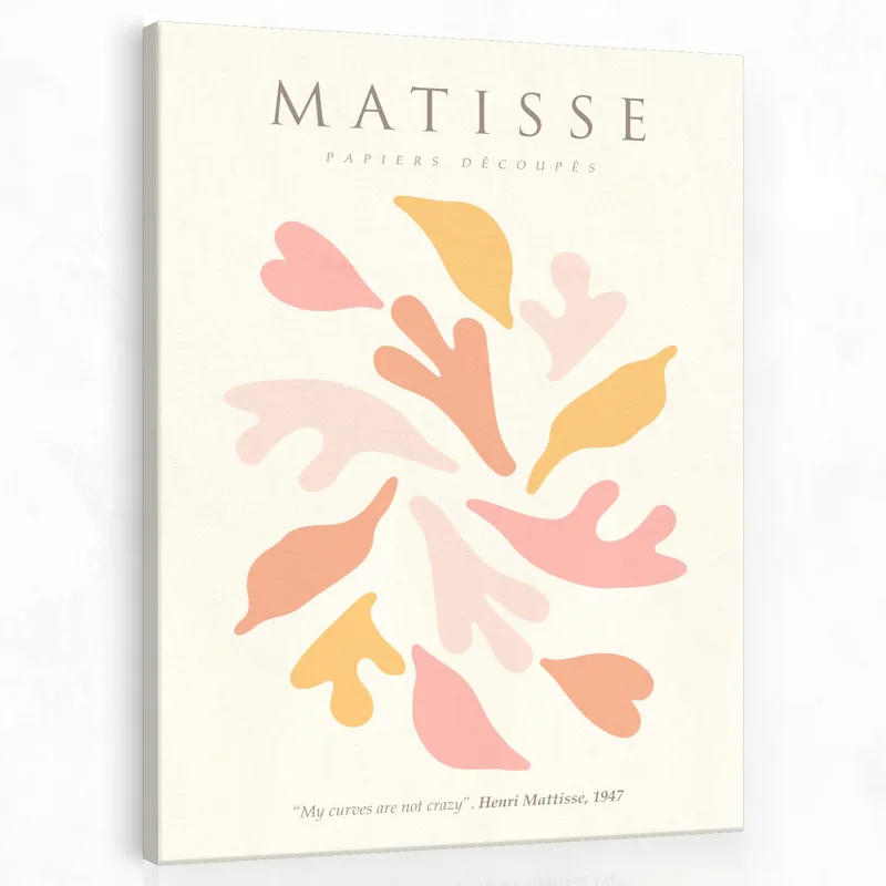 Fine art print matisse papiers découpés