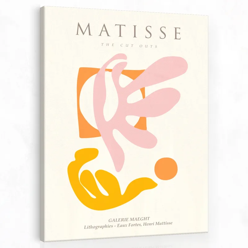 Matisse Cut Outs canvas print
