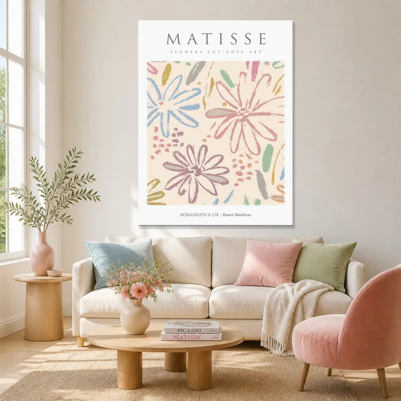 Florale Ausschnitte Kunst modernes wandbild