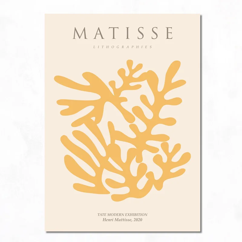 Leinwanddruck matisse lithografien