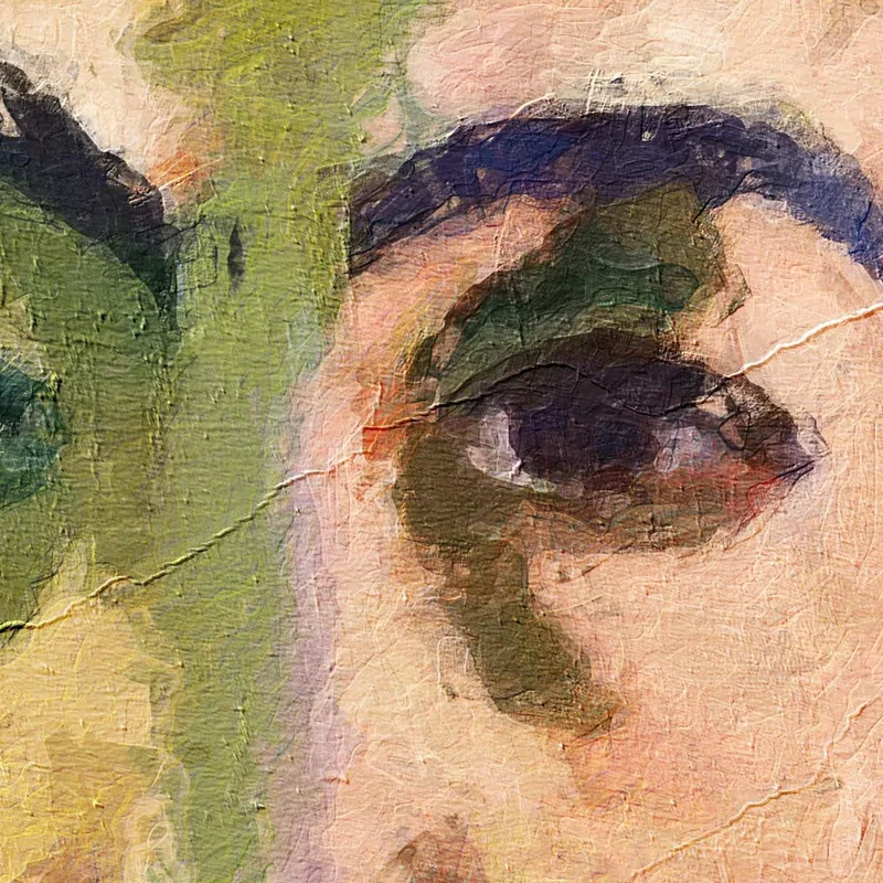 Impression sur toile madame matisse