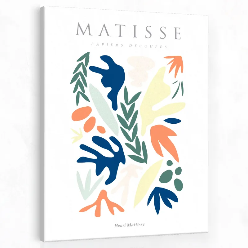Matisse Cut-Outs canvas art print