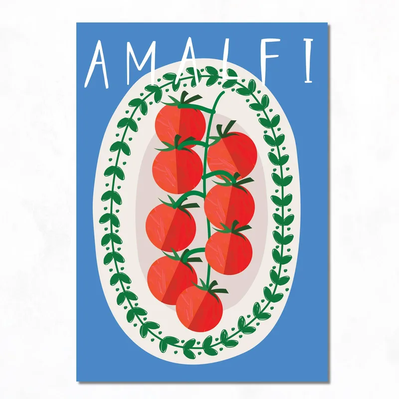Tomates de Amalfi cuadro moderno