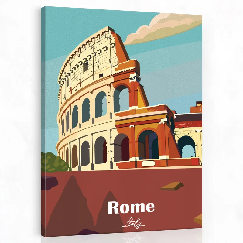 Quadro moderno colosseo di roma