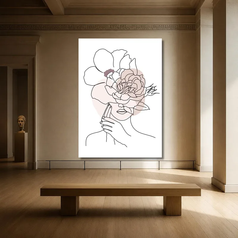 Floral Elegance canvas art print