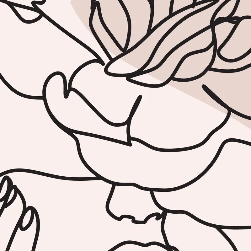 Floral Elegance canvas art print