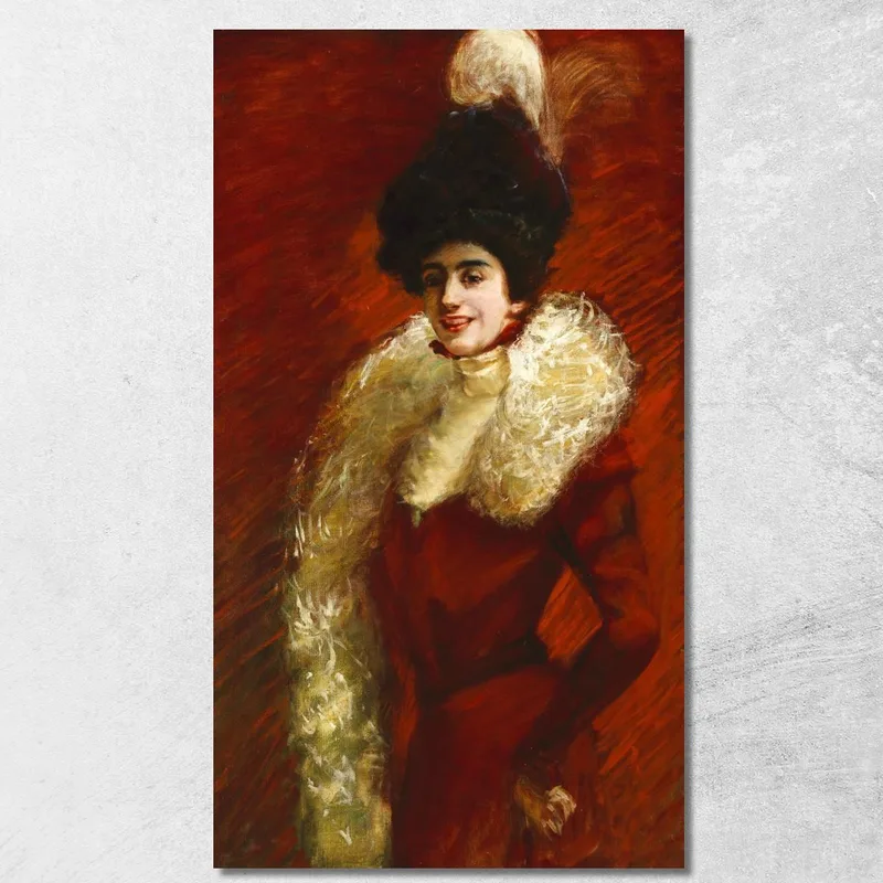 Alice Warder Garrett Alice Pike Barney drucken auf leinwand