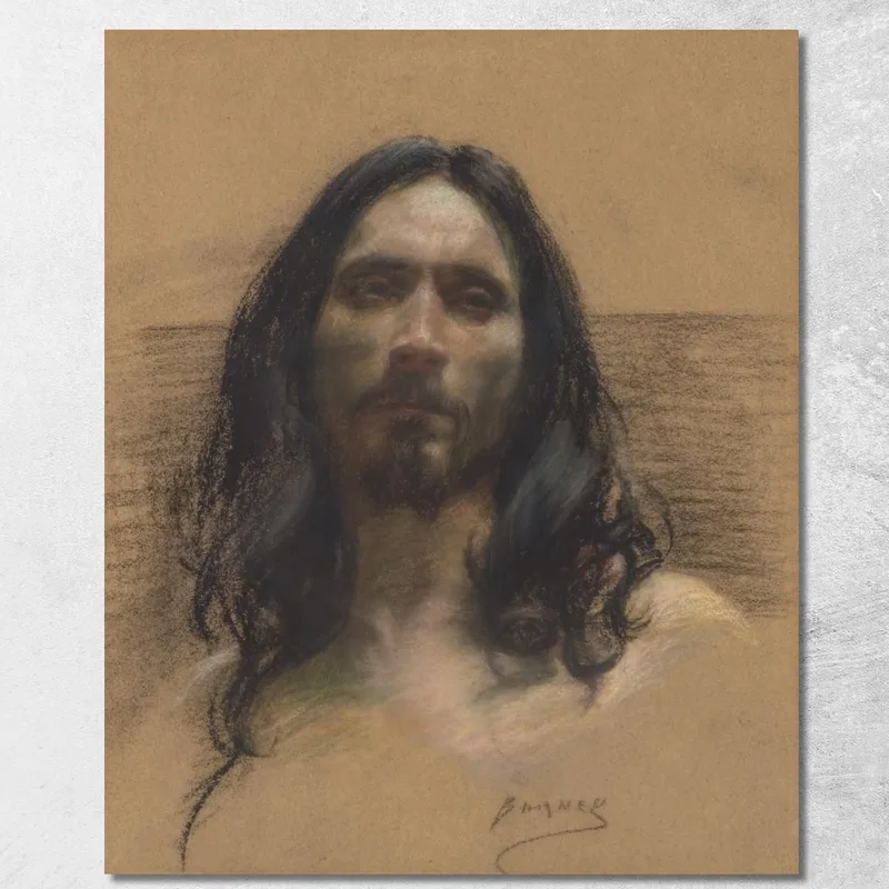 Einsiedler Alice Pike Barney drucken auf leinwand