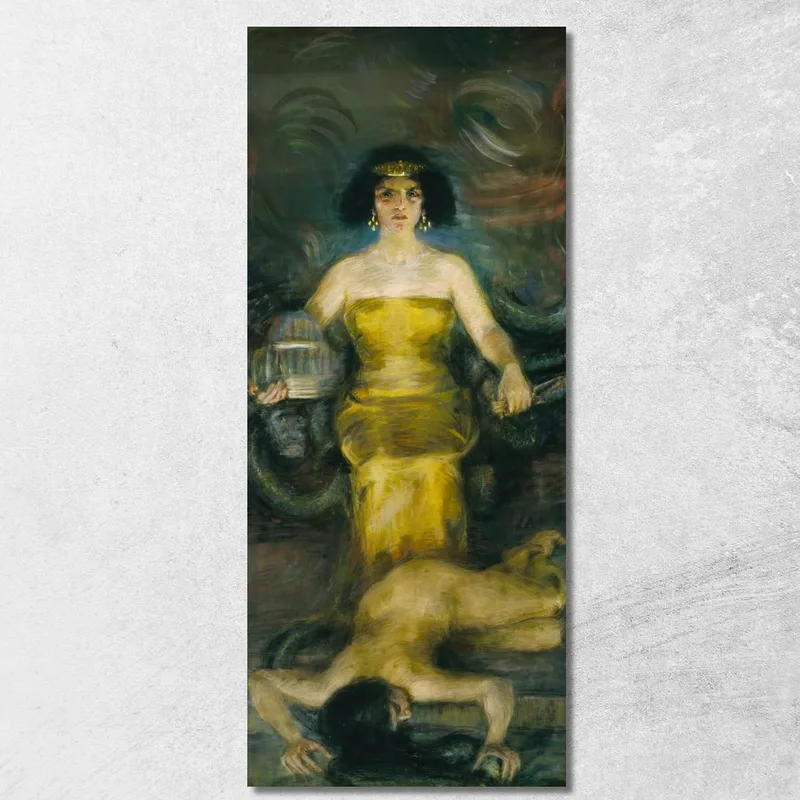 Babylon Alice Pike Barney drucken auf leinwand