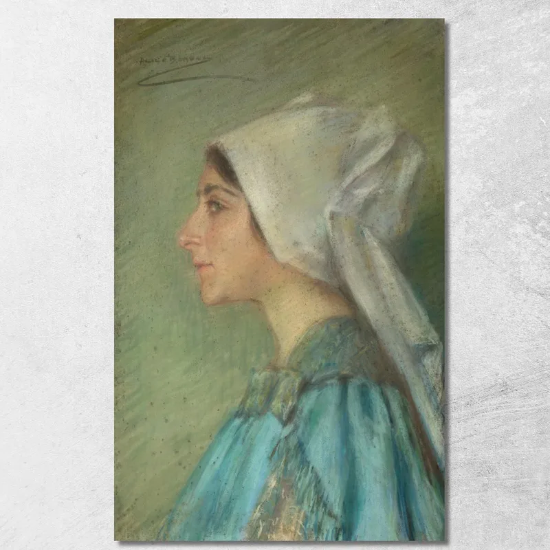 Brittany Bonnet Alice Pike Barney drucken auf leinwand
