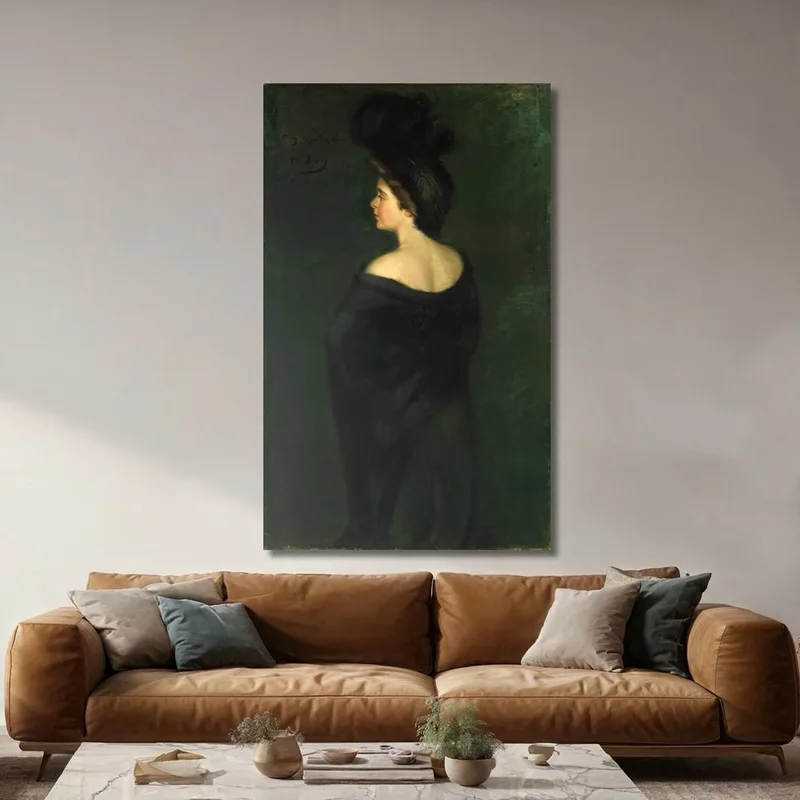 Laura In Blacks Alice Pike Barney
