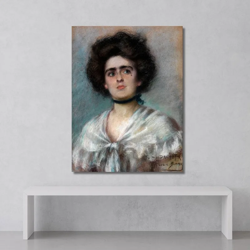 Laura In Fichu Alice Pike Barney