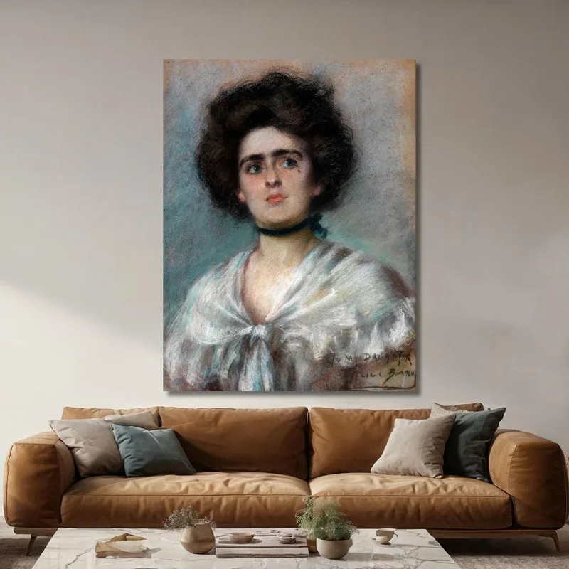 Laura In Fichu Alice Pike Barney