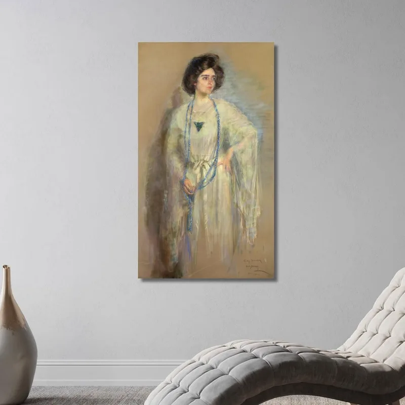 Laura In Weiß Alice Pike Barney